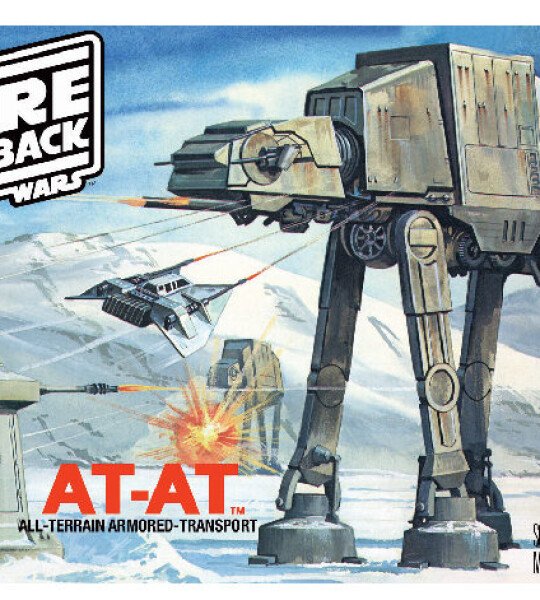 MODELO ESCALA 1/72  Star Wars: The Empire Strikes Back AT-AT - Plastic Model Kit