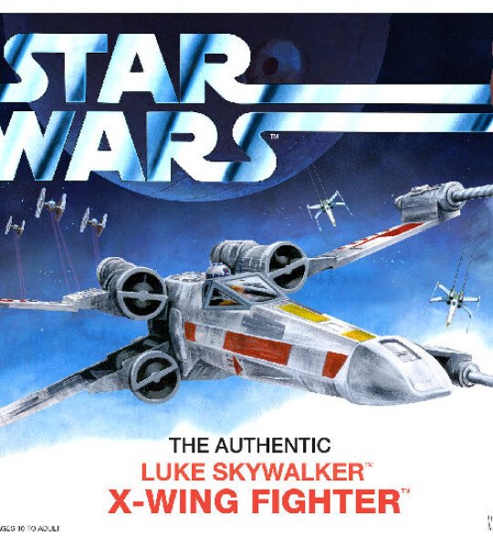 MODELO ESCALA 1/64 Star Wars: A New Hope X-Wing Fighter - Snap Plastic Model Kit