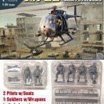 MODELO A ESCALA 1/35 AH-6M/MH6M LITTLE BIRD NIGHTSTALKERS BY KITTYHAWK