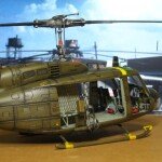 MODELO A ESCALA 1/32 UH-1D HUEY CON LICENCIA BELL (EL MAS GRANDE DEL MUNDO)