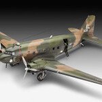 MODELO A ESCALA 1/72 DOUGLAS C-47 SKYTRAIN - DC3 DE FUERZA AEREA EL SALVADOR