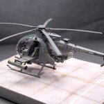 MODELO ESCALA 1/48 HUGHES 500 GUARDIANCILLO FUERZA AEREA DE EL SALVADOR - HELICOPTERO