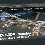 MODELO ESCALA 1/144 AC-130A / H GUNSHIP AZRAEL ANGEL OF DEATH