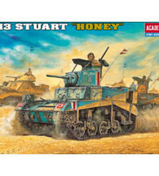 MODELO ESCALA 1/35 British M3 Stuart Honey TANQUE (EL SALVADOR)