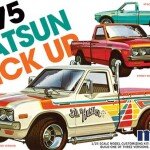 MODELO ESCALA 1/24 del pickup Datsun 620 version 1975 edicion especial de MPC