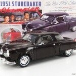 MODELO ESCALA 1/18 1951 Studebaker Champion in Rich Black Cherry Limited Edition