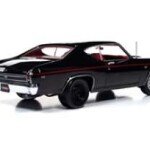 MODELO ESCALA 1/18 1969 Chevy Chevelle SS396 (MCACN) Tuxedo Black