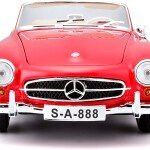 MODELO ESCALA 1/18 Mercedes-Benz 300 SL (1954) Mercedes 190SL Cabrio 55