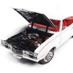 MODELO ESCALA 1/18 1968 Oldsmobile Cutlass S W31 Hardtop, White