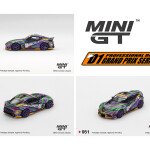 Mini GT 1:64 Japan Exclusive Toyota GR Supra KUHL 2021 D1GP EVANGELION RACING 2021- Limited Edition