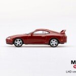 MODELO ESCALA 1/64 TOYOTA SUPRA RENAISSANCE RED TSM MODEL - JZA80