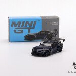 MODELO ESCALA 1/64 Mini GT Toyota GR Supra (A90) (Downshift Blue) HKS – MiJo Exclusives