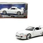 MODELO ESCALA 1/24 Jada Brian’s Toyota Supra – White – Fast & Furious