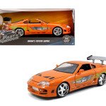 MODELO ESCALA 1/24 Jada Brian’s 1995 Toyota Supra Brian’s – Fast & Furious - SIN FIGURA