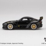 MODELO ESCAL 1:64 Mijo Exclusive USA Pandem Toyota GR Supra V1.0 Black Limited Edition