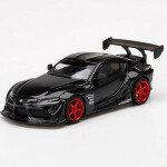 MODELO ESCALA 1:64 Mijo Exclusive USA Toyota GR Supra HKS Nocturnal Limited Edition