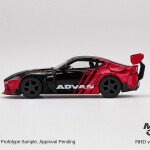 MODELO ESCALA 1/64 ADVAN GR TOYOTA SUPRA MINIGT