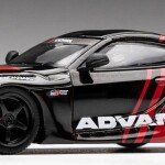 MODELO ESCALA 1/64 ADVAN GR TOYOTA SUPRA MINIGT