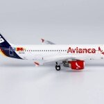 MODELO GEMINI AVIANCA A320 1/400 TACA RETRO REG#N567AV