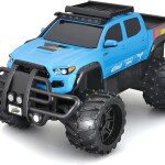 PICK UP RADIO CONTROL R/C 2023 Toyota Tacoma Off Road TRD Pro Pickup Truck in Blue - Remote Control ESCALA 1/16