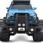 PICK UP RADIO CONTROL R/C 2023 Toyota Tacoma Off Road TRD Pro Pickup Truck in Blue - Remote Control ESCALA 1/16