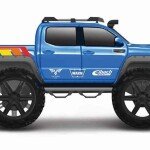 PICK UP RADIO CONTROL R/C 2023 Toyota Tacoma Off Road TRD Pro Pickup Truck in Blue - Remote Control ESCALA 1/16