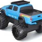 PICK UP RADIO CONTROL R/C 2023 Toyota Tacoma Off Road TRD Pro Pickup Truck in Blue - Remote Control ESCALA 1/16