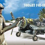 MODELO ESCALA 1/48 GOODYEAR FG-1D CORSARIO PARA ARMAR A ESCALA (F4U-1D)