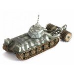 MODELO ESCALA 1/35 T-34/76 Soviet Medium Tank with Mine Roller