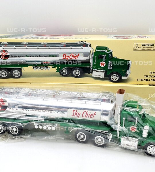 Camion a escala 1/32 Texaco Sky Chief Gasoline Toy Truck Coin Bank #6 In a Collectible Series (pipa)