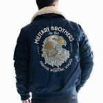 CHAQUETA ORIGINAL TOP GUN ® "MILITARY BROTHERS" NYLON JACKET