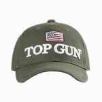 TOP GUN ® LOGO AND FLAG CAP - GORRA OFICIAL