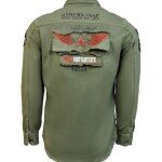 CAMISA ALGODON TOP GUN® MILITARY SHIRT