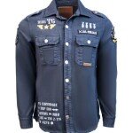 CAMISA ALGODON TOP GUN® MILITARY SHIRT