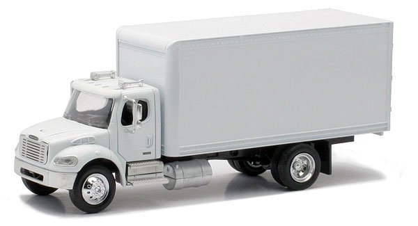 MODELO ESCALA 1:43 Freightliner M2 White Box Truck