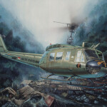 MODELO ESCALA 1:48 Italeri UH-1D Iroquois US Army Helicopter