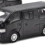 MODELO ESCALA 1:64 Nissan NV350 URVAN Van Black - MICROBUS