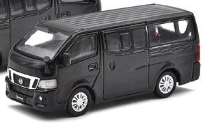 MODELO ESCALA 1:64 Nissan NV350 URVAN Van Black - MICROBUS