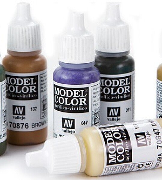 PINTURAS ACRILICAS VALLEJO PARA MODELISMO PARA APLICAR CON PINCEL O AEROGRAFO