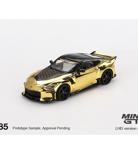 Mini GT 1:64 Nissan Z VeilSide FFZ400 – Gold Chrome