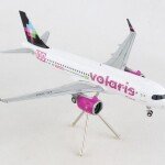 MODELO ESCALA 1/200 GEMINI200 VOLARIS A320NEO 100 AVIONES REG#XA-VSH