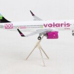 MODELO ESCALA 1/200 GEMINI200 VOLARIS A320NEO 100 AVIONES REG#XA-VSH