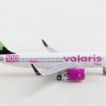 MODELO ESCALA 1/400 GEMINI VOLARIS A320NEO 100 AVIONES REG#XA-VSH