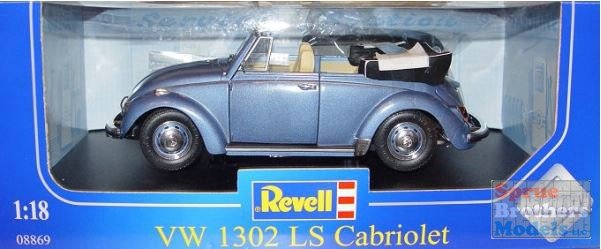 MODELO ESCALA 1:18 Revell VW 1302 LS Cabriolet [Metal series]