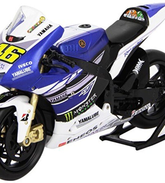 MOTO ESCALA 1:12 Yamaha Monster 2013 YZR M1 #46 Rossi