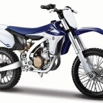 MODELO ESCALA 1/12 2017 Yamaha YZ450F Dirt Bike - MOTO