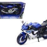 MODELO New Ray 1:12 2016 Yamaha YZF-R1 (Blue) – Motorcycles - MOTO